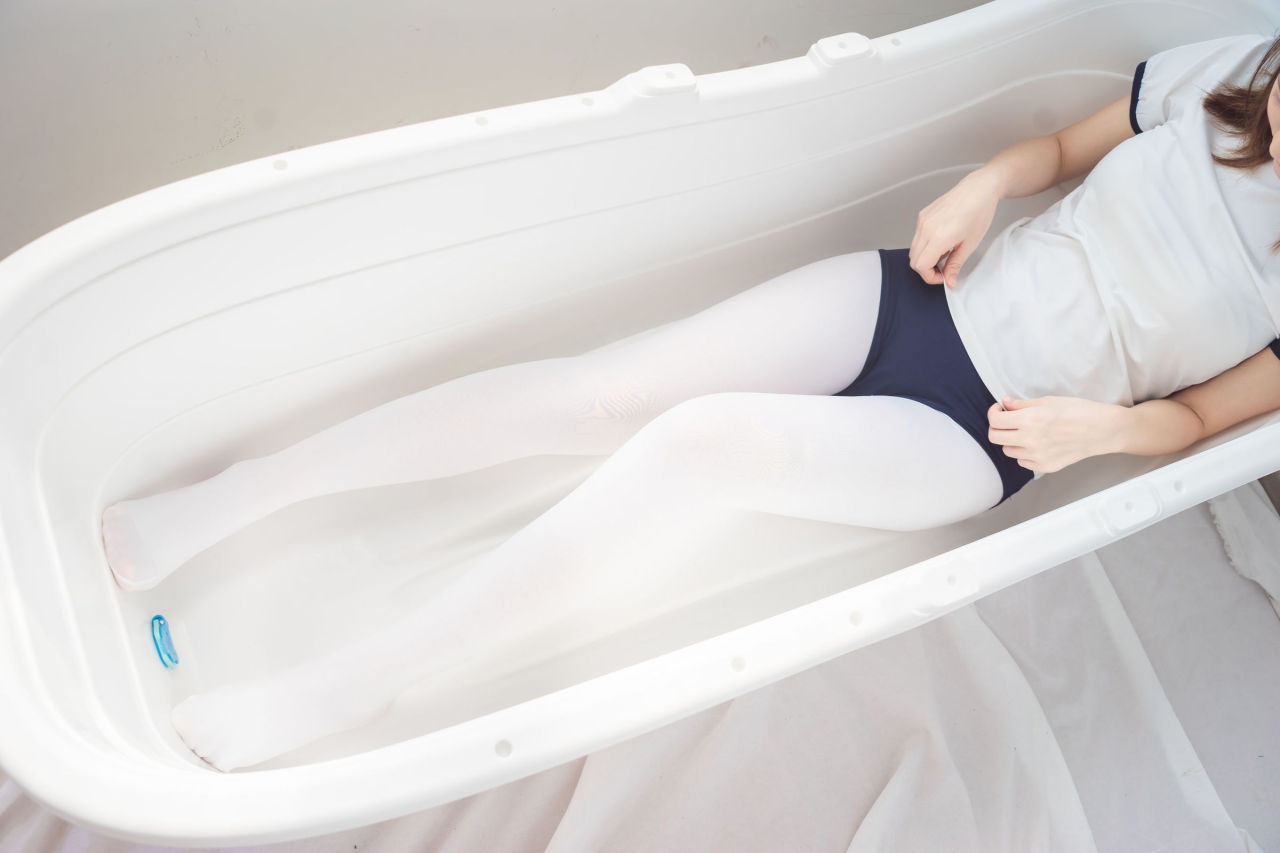 [森萝财团] BETA-031 浴缸白丝 萝莉丝袜写真